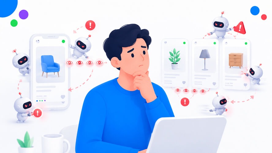 Злые боты атакуют объявления Авито, а продавец анализирует подозрительную активность