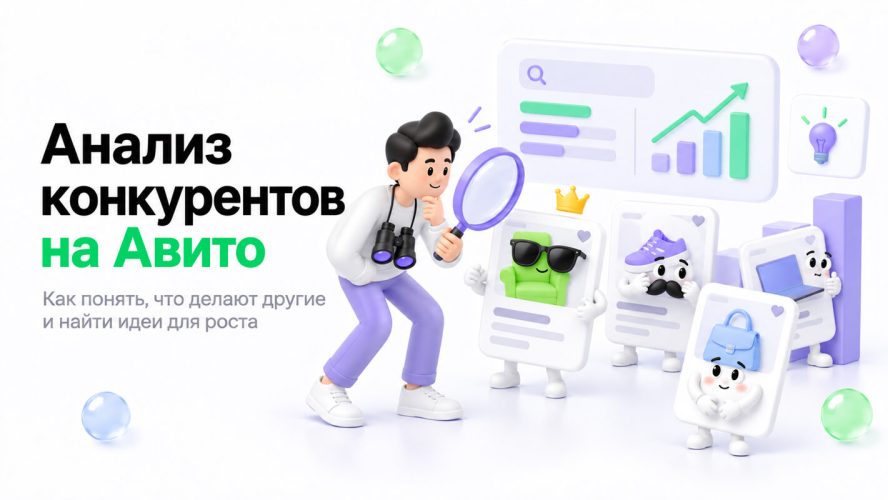 Анализ конкурентов на Авито: что видно, что нет и как считать